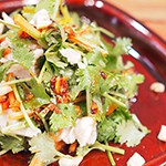 【おうちでハワイごはん-Taste of Hawaii -⑦】　簡単スピードメニュー 蒸し鶏とパクチーのエスニックサラダ