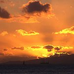 【Hilo Kume 古き良きハワイを探す旅】古き良きハワイの夕陽を見られるカイマナ・ビーチ